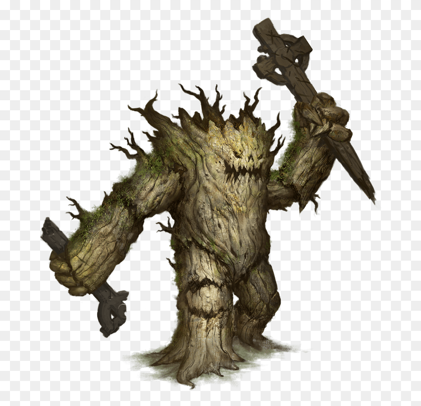687x750 Murderous Clatar Beast Of Lagin Forest Fictional Character, Dragon, Figurine, Wood HD PNG Download