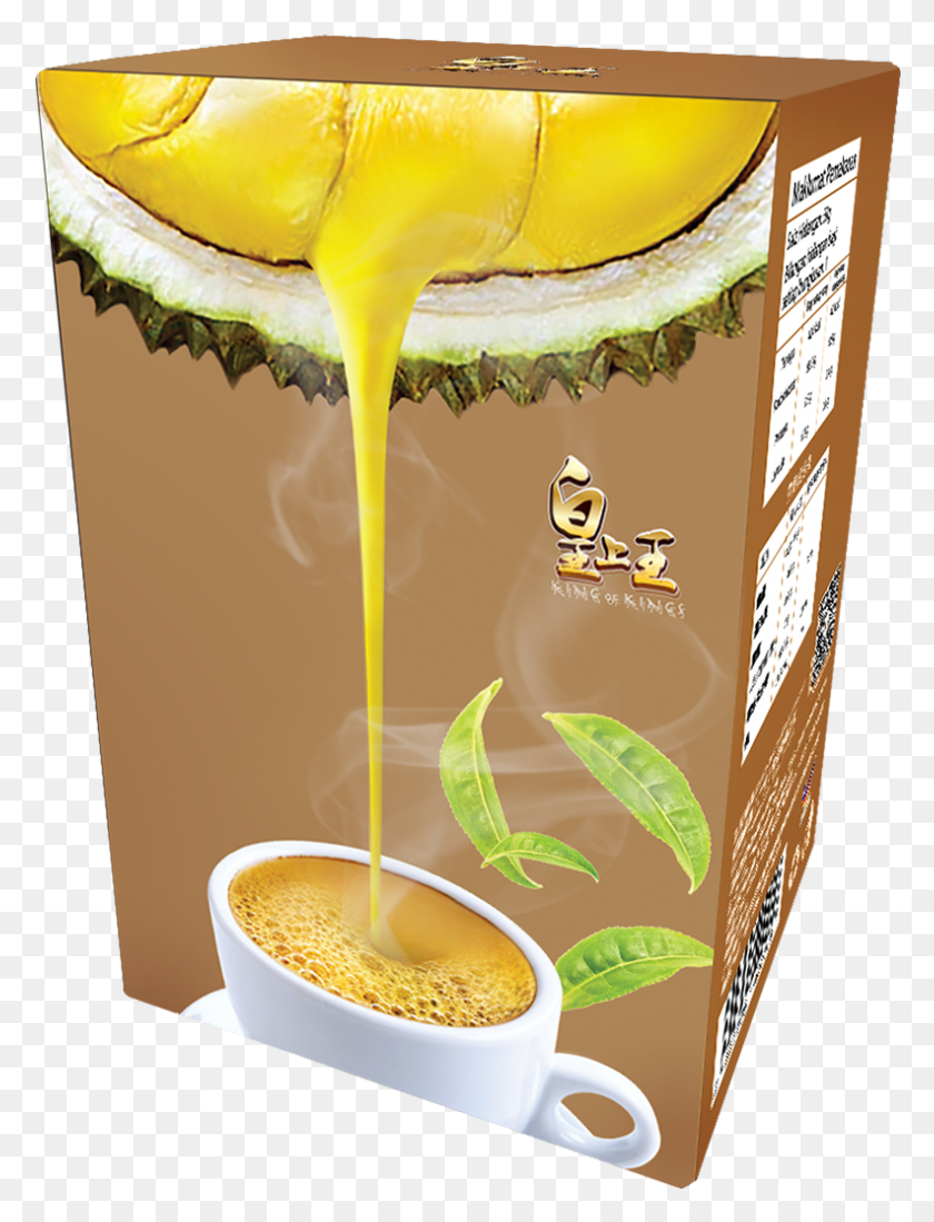 792x1055 Musang King Durian Milk Tea Hong Kong Style Milk Tea, Plant, Fruit, Food HD PNG Download