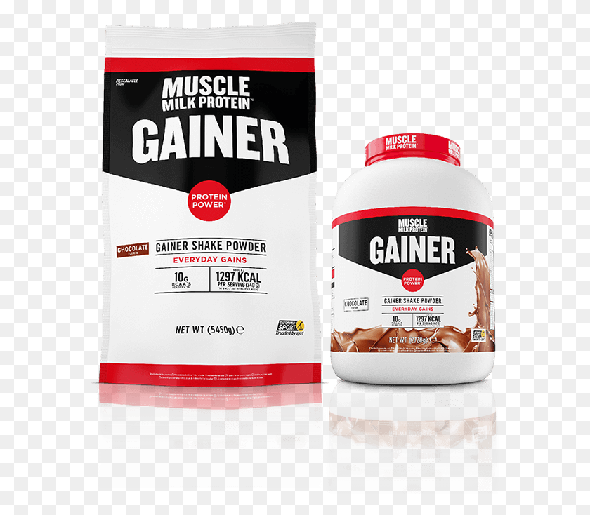 582x674 Muscle Milk Protein Gainer Bag Amp Jug Muscle Milk Gainer, Ketchup, Food, Label HD PNG Download