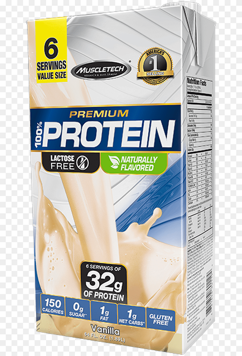 Muscletech, Beverage, Milk, Dairy, Food Sticker PNG