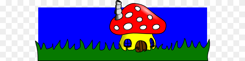 Mushroom Home Clip Art Transparent PNG