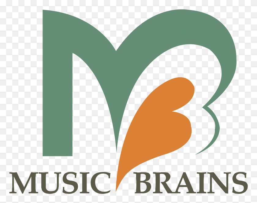 2081x1614 Music Brains Logo Transparent Graphic Design, Text, Number, Symbol HD PNG Download