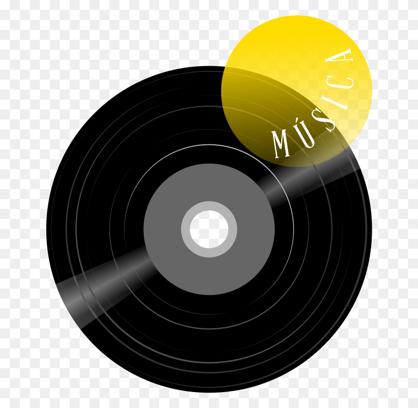 658x760 Music Clip Art Phonograph Record, Disk, Dvd HD PNG Download