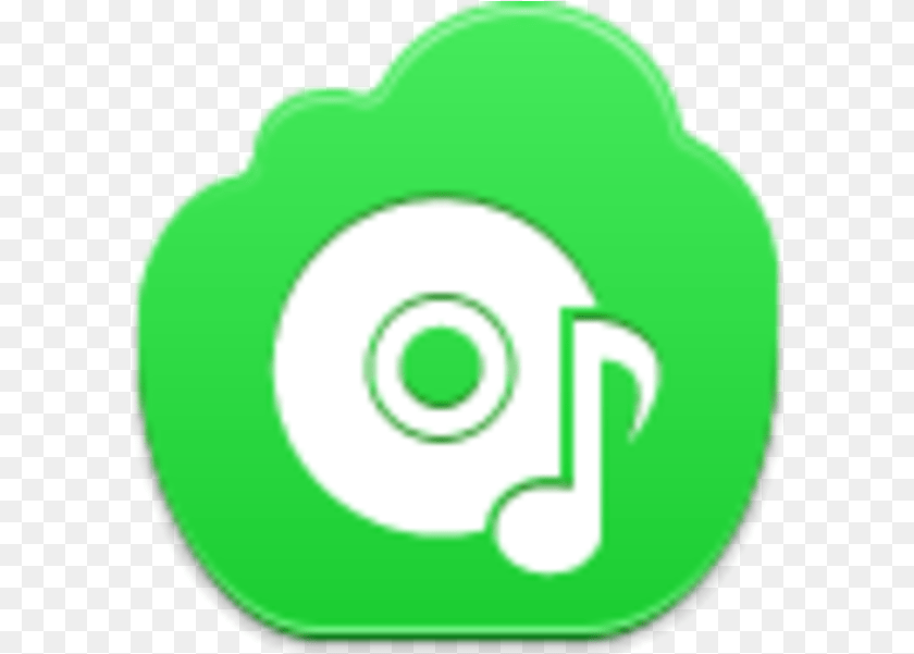 Music Clipart Disk Green Youtube Icon Dot, Text Transparent PNG