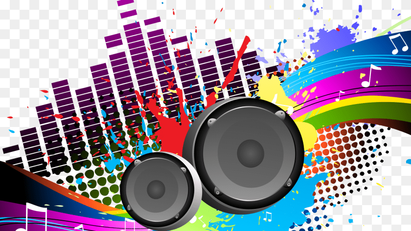 Music En, Art, Electronics, Graphics, Speaker Transparent PNG