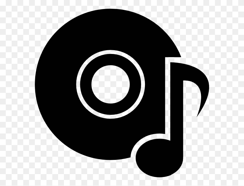 600x581 Music Icons Disk Music Icon Vector, Logo, Symbol, Trademark HD PNG Download