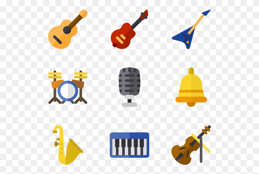529x505 Music Instrument Icon, Musical Instrument, Guitar, Leisure Activities HD PNG Download