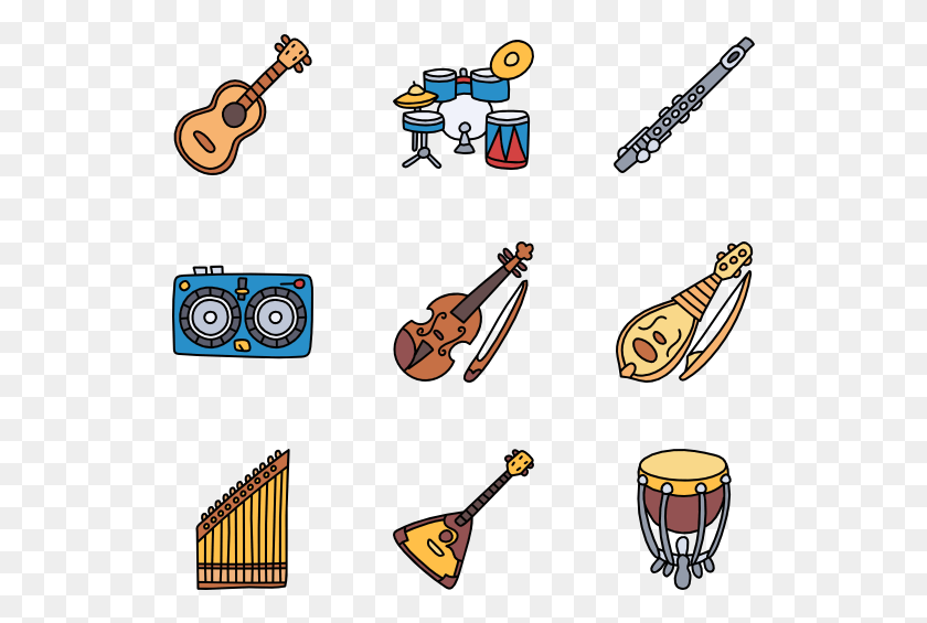 529x505 Descargar Png Instrumentos Musicales Instrumentos De Dibujos Animados, Actividades De Ocio, Instrumento Musical, Guitarra Hd Png