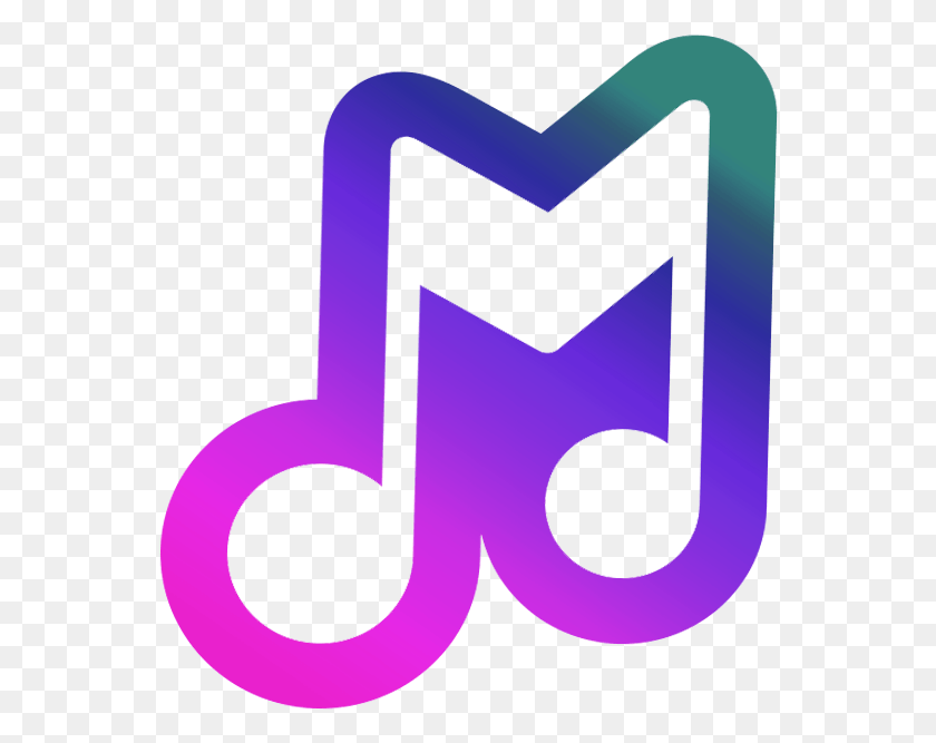 556x607 Музыкальный Логотип M Логотип, Этикетка, Текст, Алфавит Hd Png Скачать