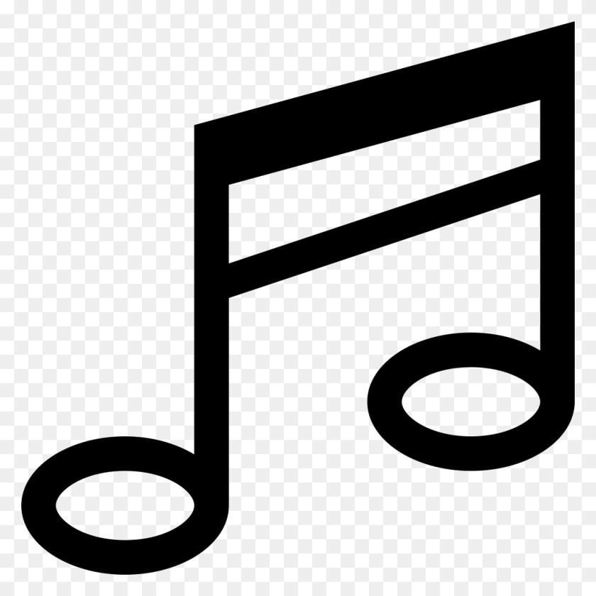 980x980 Music Note Symbol Svg Icon Free 8 Note In Music, Label, Text, Alphabet HD PNG Download