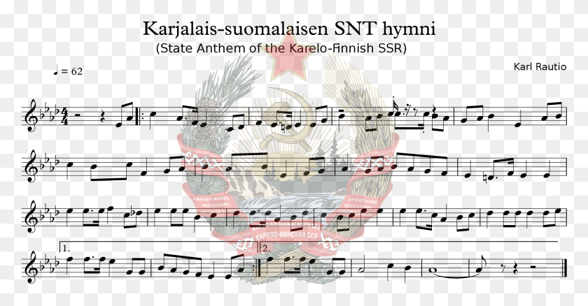1948x945 Music Sheet Symbols Karelo Finnish Ssr Anthem, Symbol, Poster, Advertisement HD PNG Download