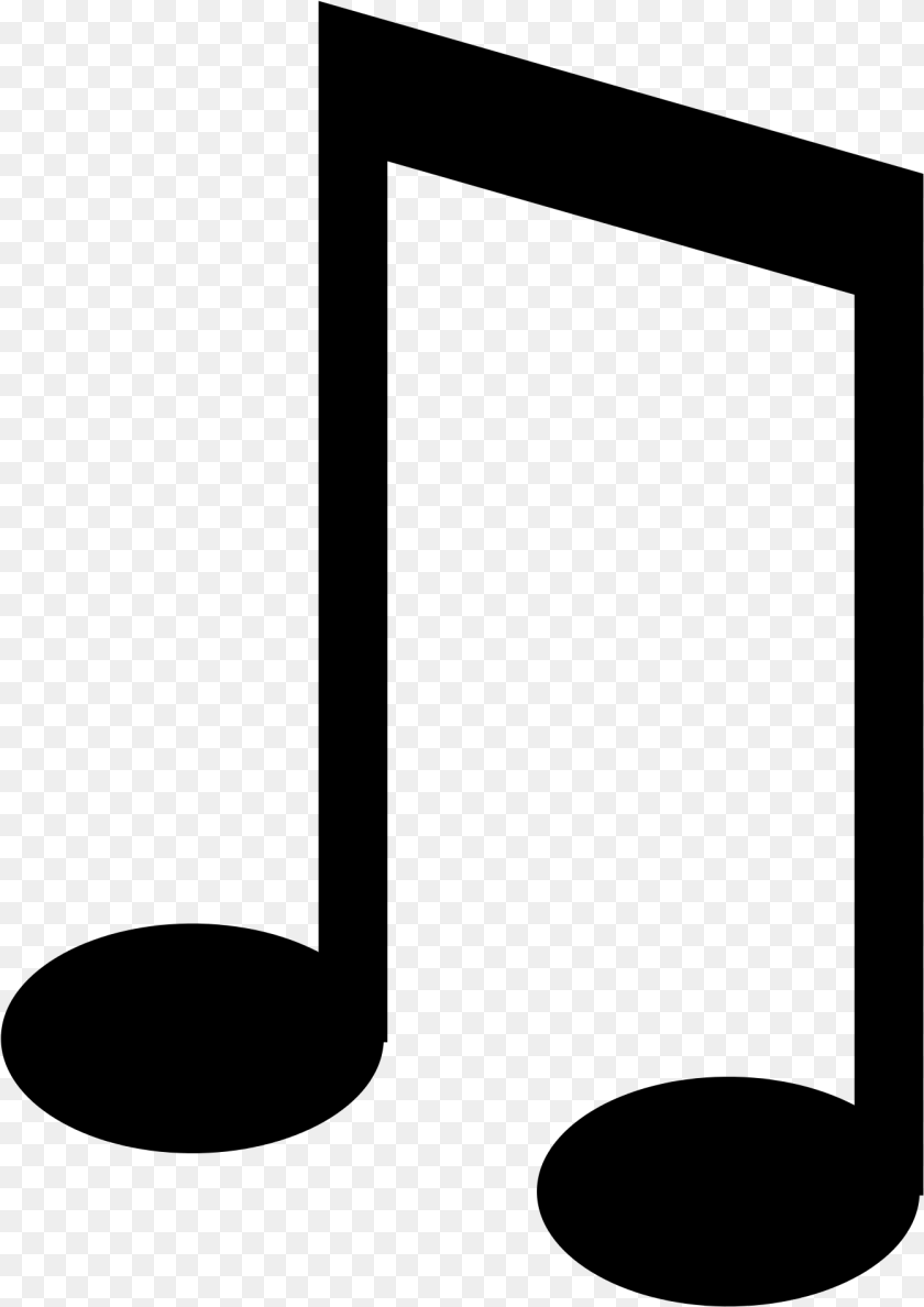 1341x1896 Music Symbols Beam Notes Double Eighth Note, Gray Transparent PNG