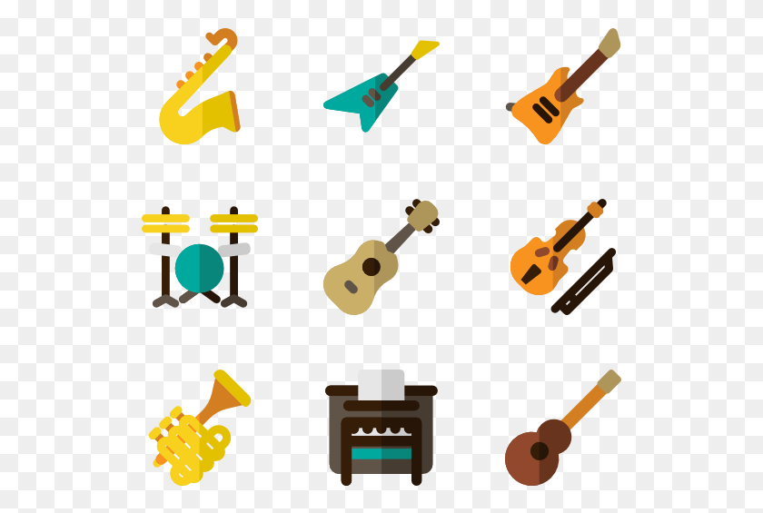 529x505 Musical Instruments Music Instrument Vector, Leisure Activities, Guitar, Musical Instrument HD PNG Download