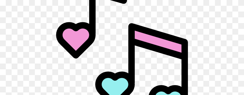 512x329 Musical Note Image Uncyclopedia Fandom Powered, Heart Sticker PNG