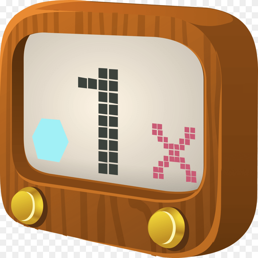 1920x1920 Musicblock Tv X Shiny Clipart, Electronics, Screen, Computer Hardware, Hardware Sticker PNG