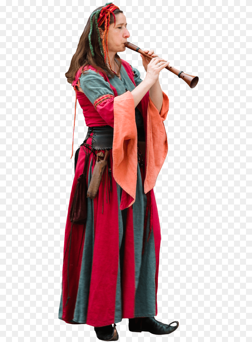 Musicien Moyen Age, Woman, Adult, Person, Clothing Sticker PNG