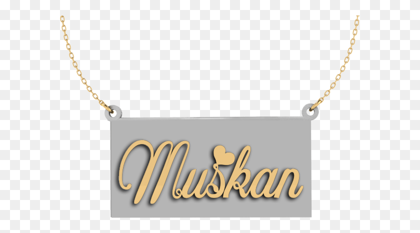 601x406 Muskan Name Pendant, Text, Alphabet, Outdoors Descargar Hd Png