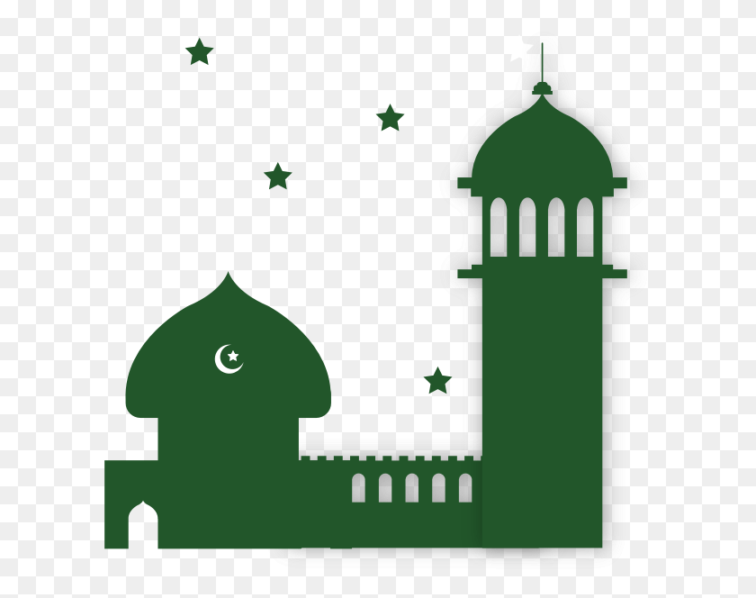 609x604 Muslim Stickers Amp Emojis By Athan Pro Messages Sticker 2 Illustration, Building, Architecture, Symbol HD PNG Download