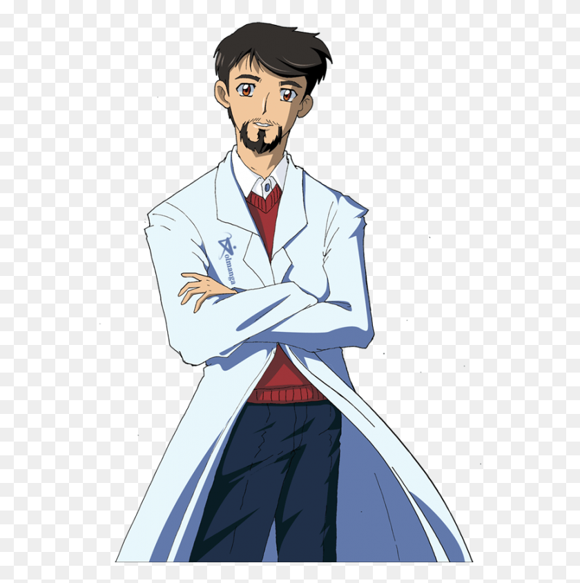 555x785 Muslim Teacher Drawing Anime Teacher Drawing, Clothing, Apparel, Person HD PNG Download