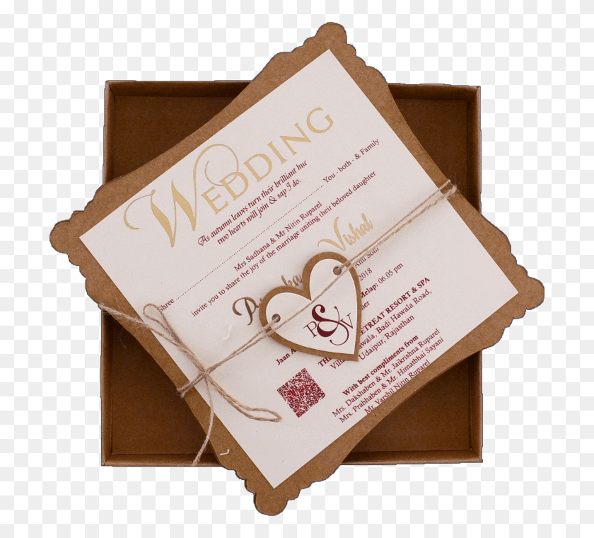 700x700 Muslim Wedding Cards Paper, Box, Text, Calligraphy HD PNG Download