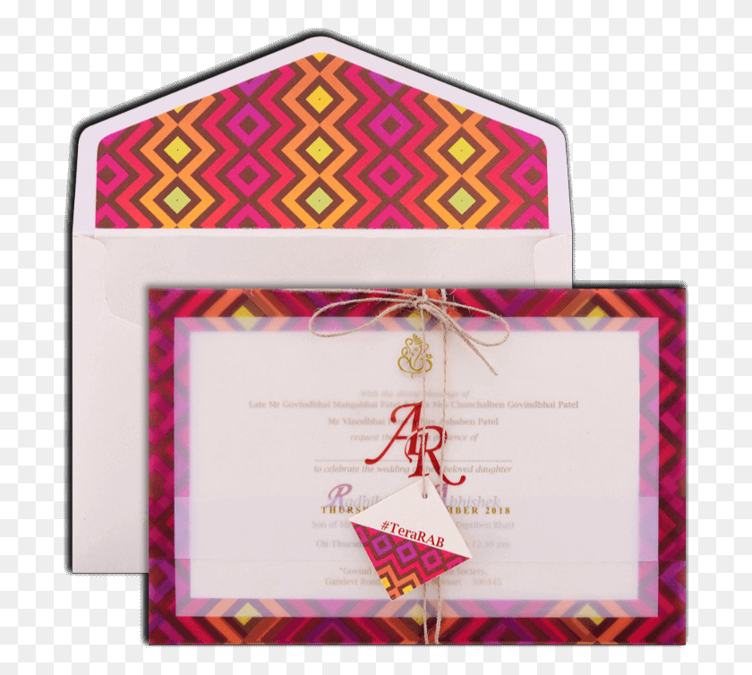 699x694 Muslim Wedding Cards Paper, Envelope, Mail, Greeting Card HD PNG Download