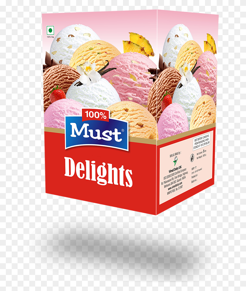 682x935 Must Delights Bulk Pack Gelato, Sweets, Food, Confectionery HD PNG Download