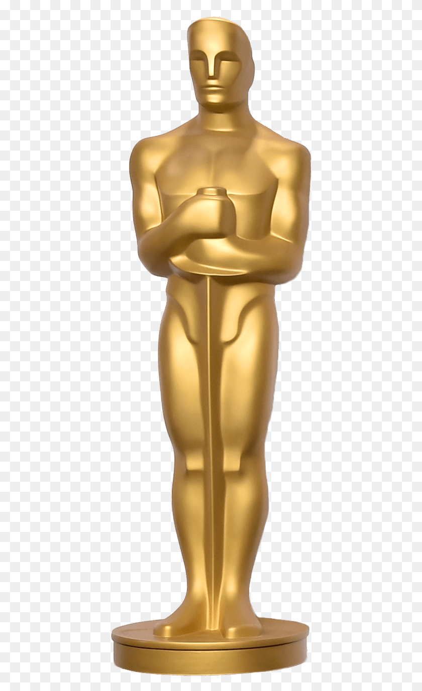 400x1317 Debe Ver Las Películas Ganadoras Del Oscar De Az Estatua, Bronce, Oro, Torso Hd Png