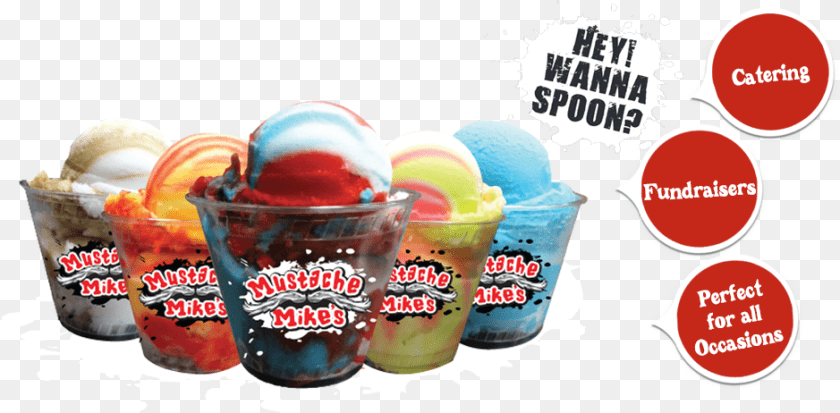 939x462 Mustache, Cream, Dessert, Food, Ice Cream Sticker PNG