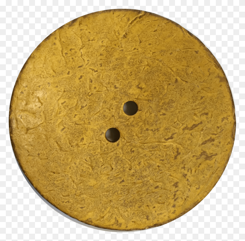 1024x1005 Mustard Yellow Extra Large Coconut Button Rustica Circle, Hole, Bread, Food Descargar Hd Png