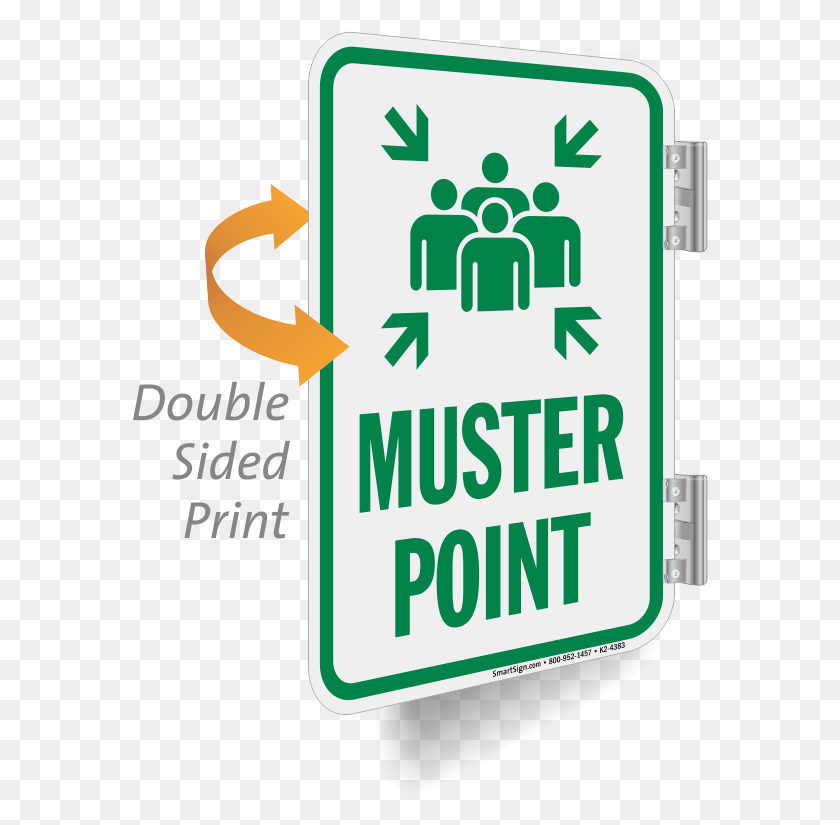 576x765 Muster Point Double Sided Metal Sign Muster Point, Label, Text, Symbol HD PNG Download