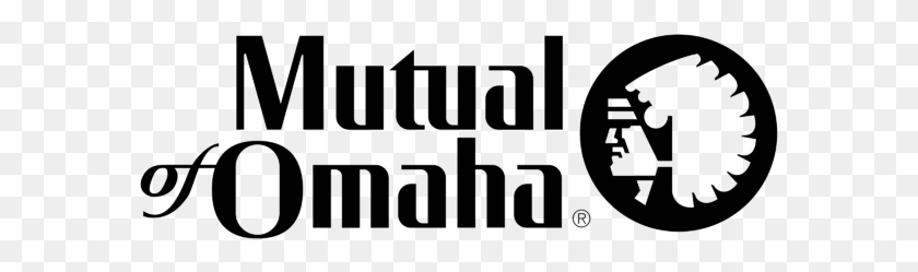 585x189 Mutual Of Omaha, Gray, World Of Warcraft HD PNG Download