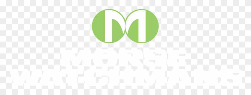 1721x574 Mw Logo Green Pms 375 White Morse Watchman, Symbol, Trademark, Text HD PNG Download