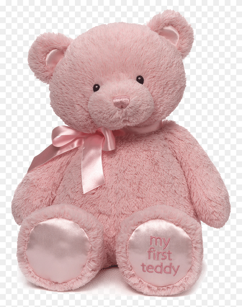 766x1005 My 1st Teddy Pink Front Transparent Pink Teddy Bear, Toy, Plush HD PNG Download