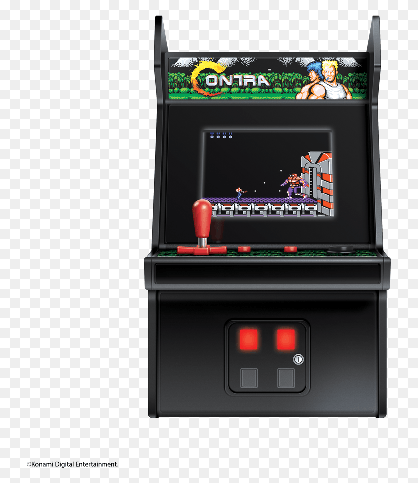 733x911 My Arcade Contra Video Game Arcade Cabinet, Person, Human, Arcade Game Machine HD PNG Download