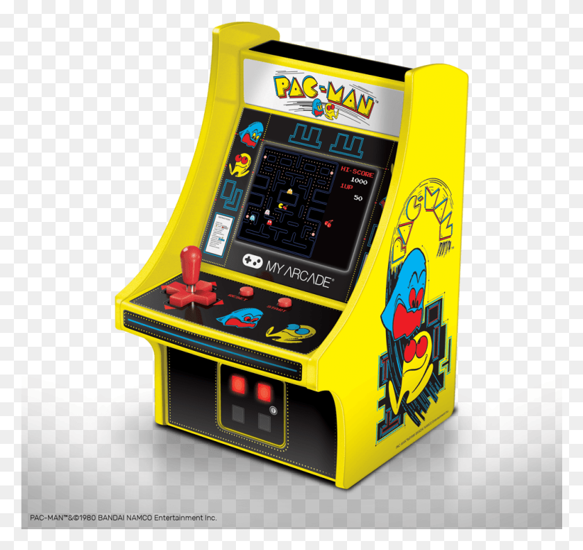 1001x941 Моя Аркада Pac Man Микроплеер Ретро Аркадный Шкаф Моя Аркада Pac Man, Игровой Автомат Hd Png Скачать