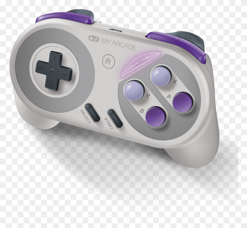 926x851 My Arcade Wireless Super Gamepad Purple Snes Controller, Electronics, Joystick, Mouse HD PNG Download