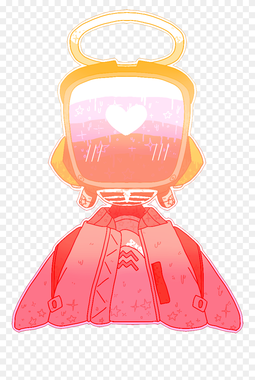 765x1191 My Art Flcl Fooly Cooly Im A Genius Lord Canti Flcl Transparent, Clothing, Apparel, Coat HD PNG Download