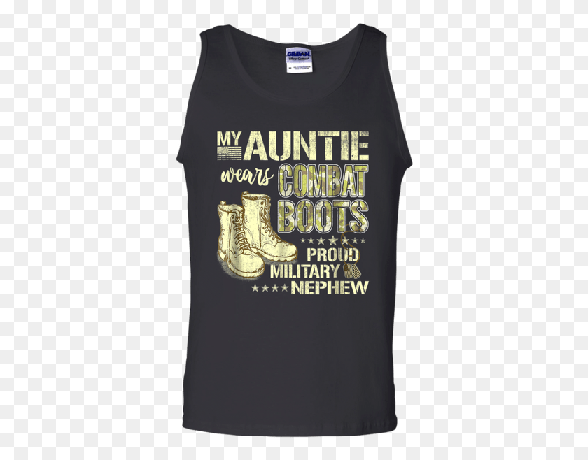 344x598 My Auntie Wears Combat Boots Proud Military Nephew Shirt, Clothing, Apparel, Footwear HD PNG Download