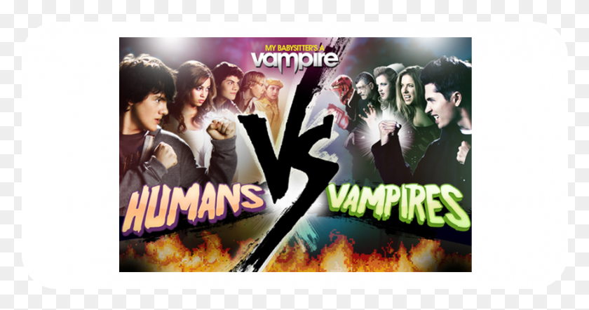 875x429 Descargar Png / Mi Niñera Una Temporada De Vampiros, Cartel, Anuncio, Volante Hd Png