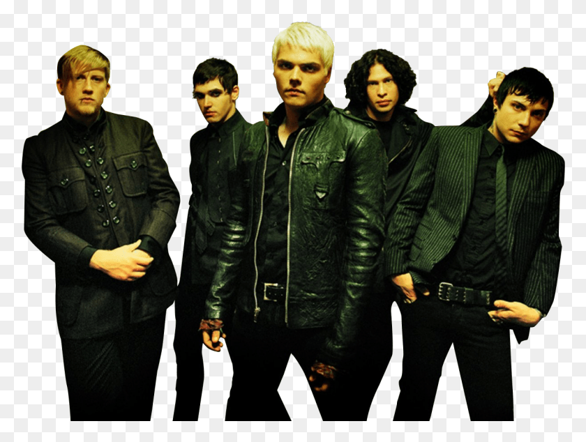 1217x897 Descargar Pngmy Chemical Romance Do My Chemical Romance Look Like Now, Ropa, Chaqueta, Chaqueta Hd Png