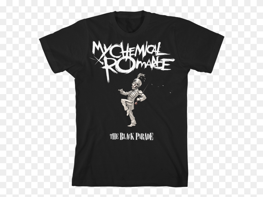 596x568 My Chemical Romance The Black Parade Cover T Shirt Kung Fu, Clothing, Apparel, Person HD PNG Download