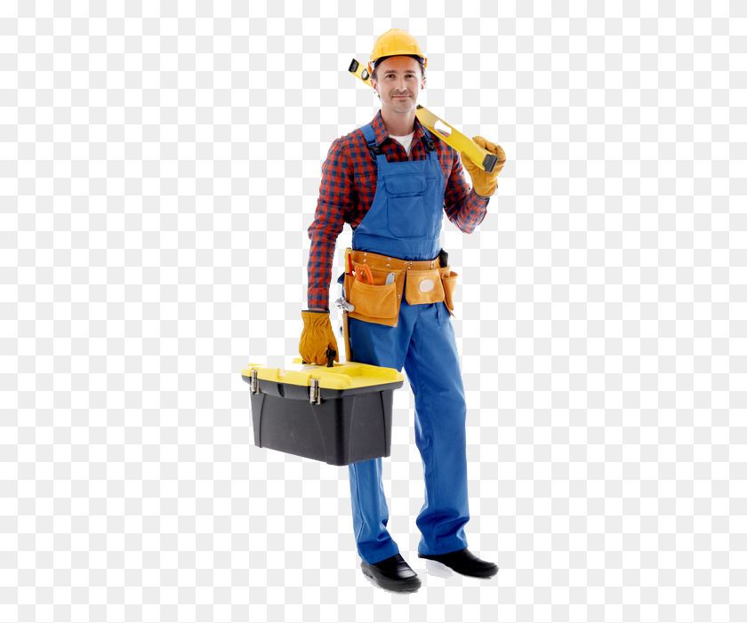 301x641 My Company Is Well Known Among Residential And Commercial Construction Worker, Person, Human, Clothing HD PNG Download