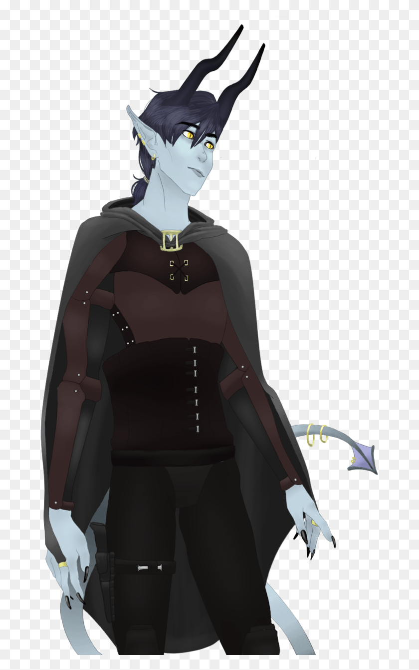 679x1281 My Edgy Dnd Character Cartoon, Clothing, Apparel, Person HD PNG Download