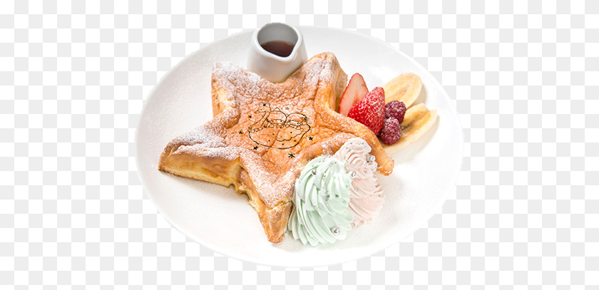 467x347 Descargar Png My Edits Cute Food Kawaii Cafe Azul Rosa Pastel Sanrio Plato, Pan, Dulces, Confitería Hd Png