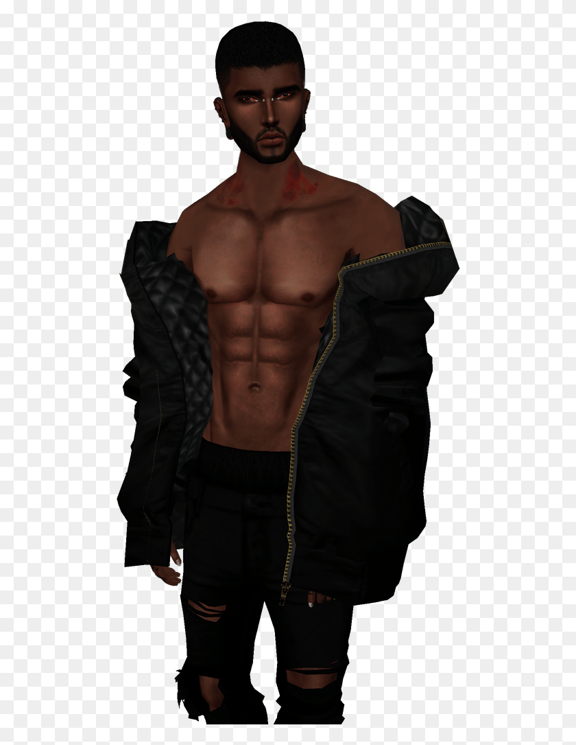506x1025 My First Ever Imvu Upload On This Account Hope You Barechested, Clothing, Apparel, Person HD PNG Download