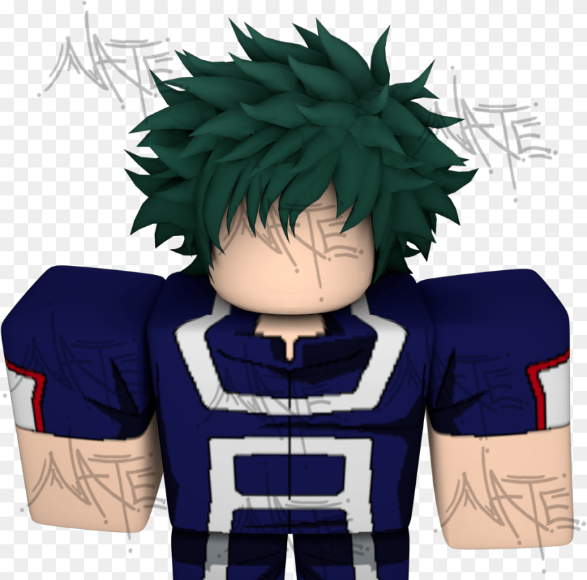 My Hero Academia Game A Roblox Render, Anime, Book, Comics, Publication Transparent PNG