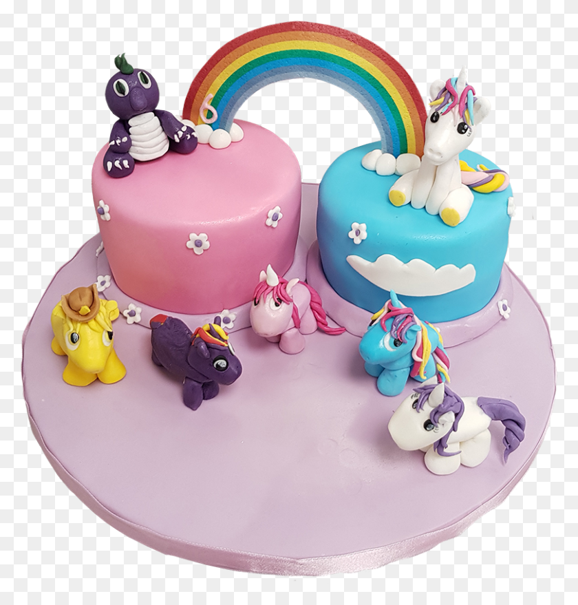 809x850 Мой Маленький Пони Торт Украшение Торта, Десерт, Еда, Торт Ко Дню Рождения Hd Png Скачать