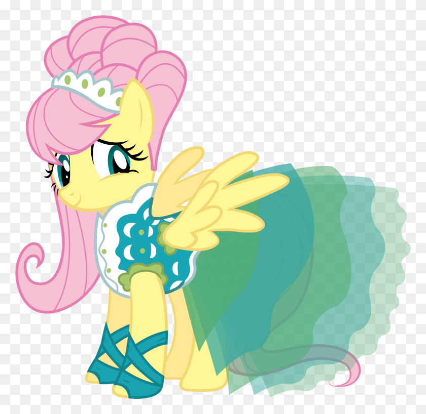 2802x2724 My Little Pony Fluttershy Dress, Graphics, Leisure Activities HD PNG Download