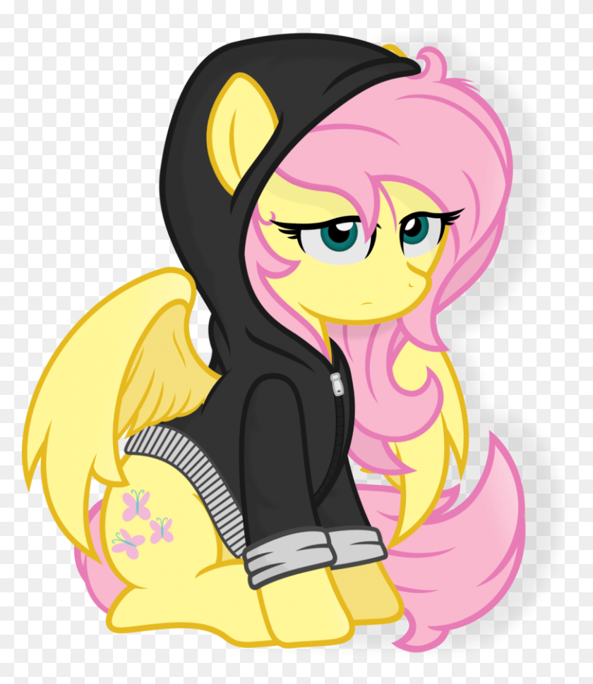 810x946 My Little Pony Fluttershy Jacket My Little Pony Fluttershy Swag, Comics, Book HD PNG Download