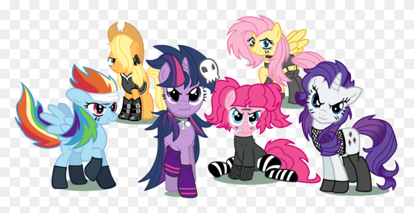 900x431 My Little Pony Friendship Is Magic Achtergrond Probably Mlp Punk Mane, Person, Human, Comics HD PNG Download